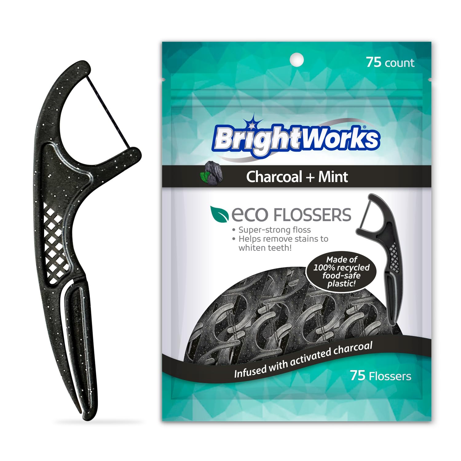 Amazon.com : Brightworks ECO Sustainable Floss Picks - 225 Count