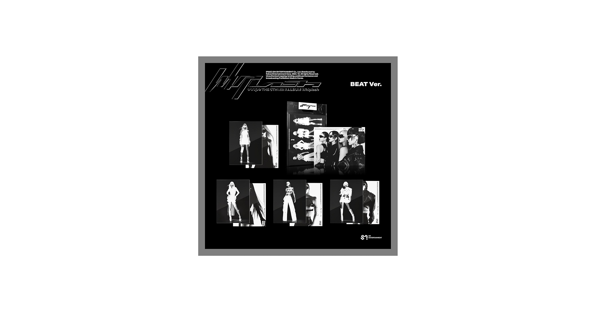 Amazon.co.jp: aespa Whiplash 5th Mini Album with Tracking (BEAT