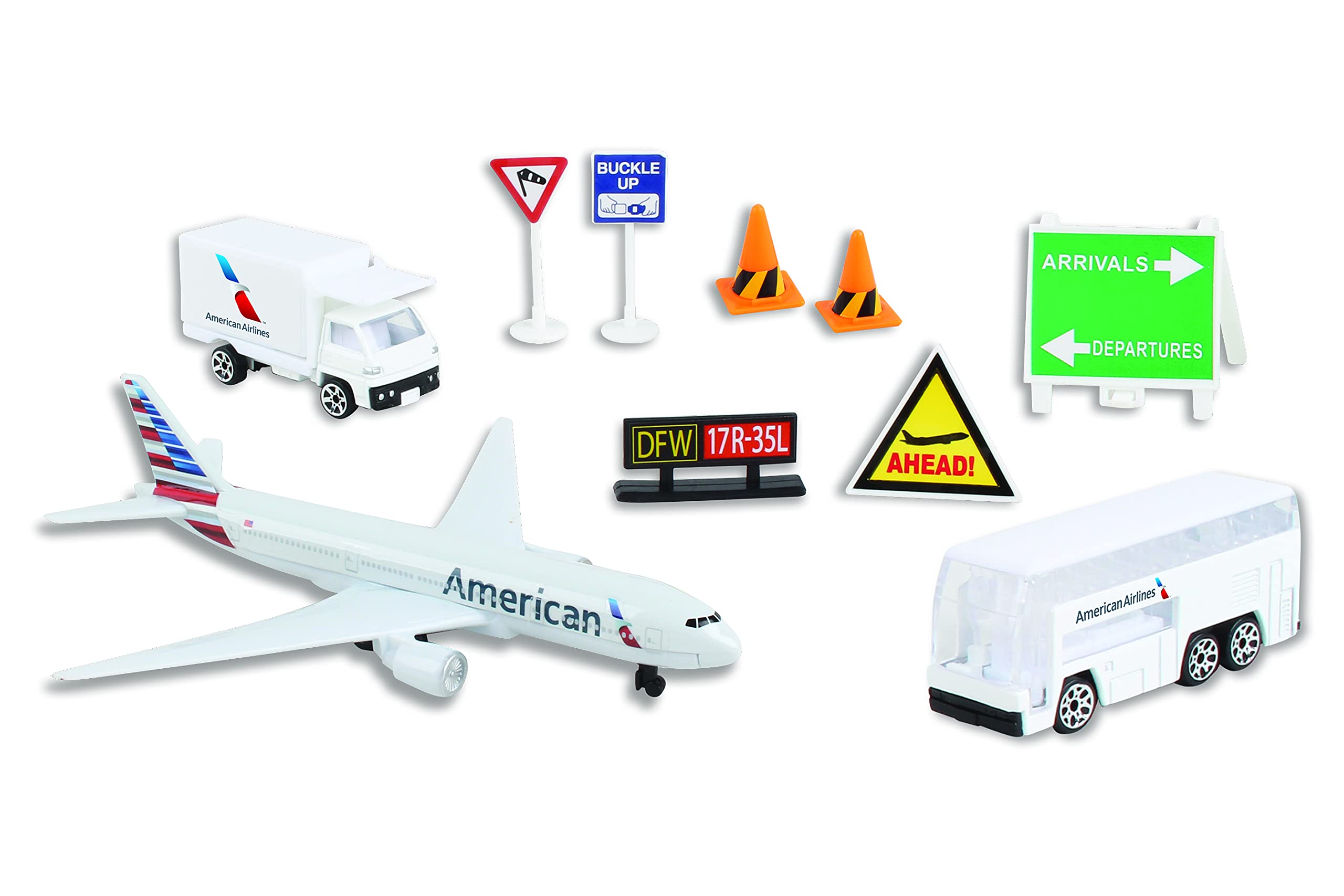 Amazon.co.jp: DARON American Airlines Airport Playset / : おもちゃ