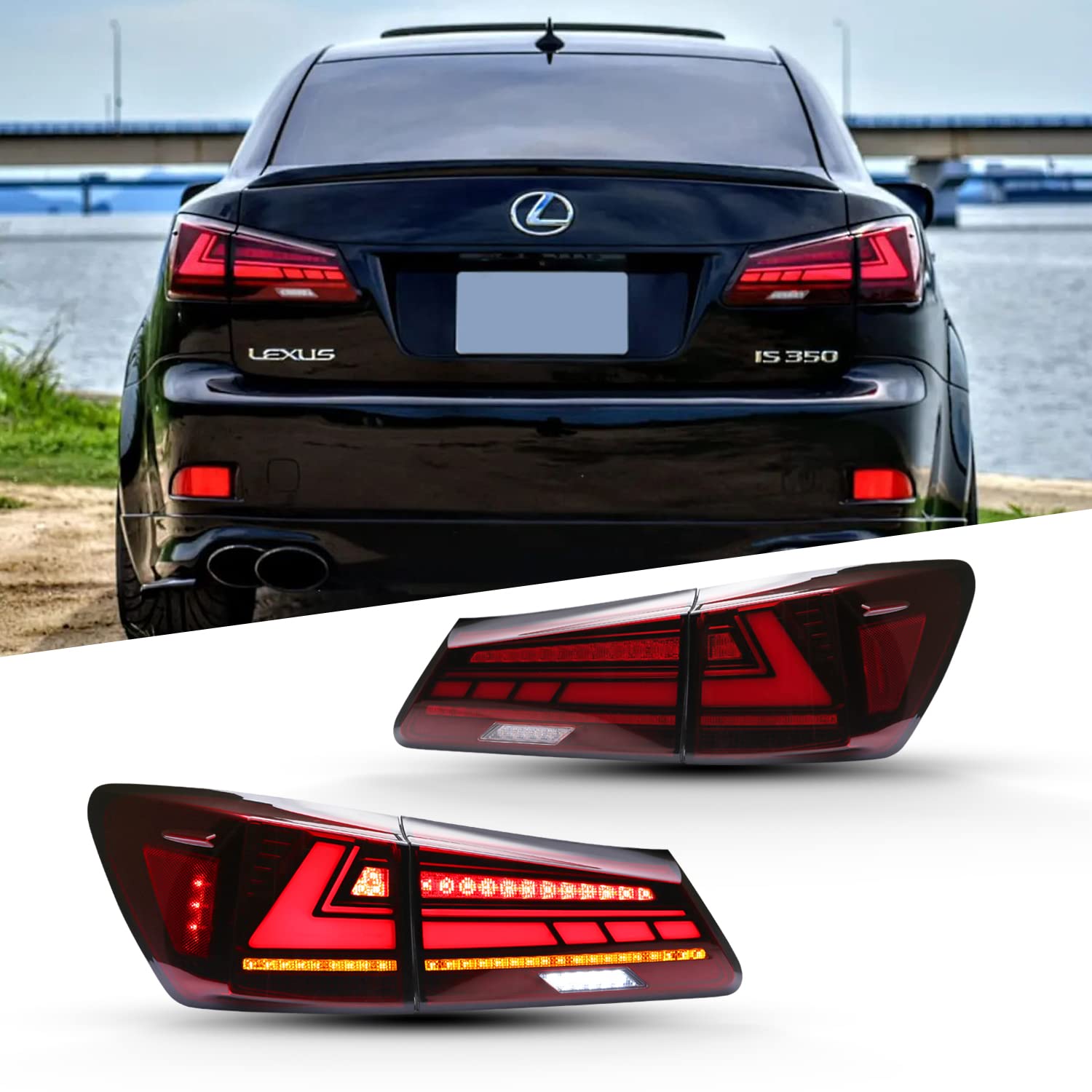Amazon | レクサス IS テールライト テールランプ 2代目用 IS250