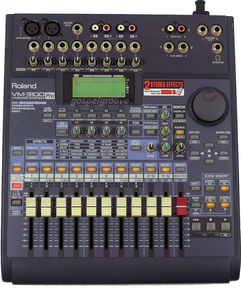 Amazon.co.jp: デジタルミキサー Roland VM-3100Pro : Musical Instruments