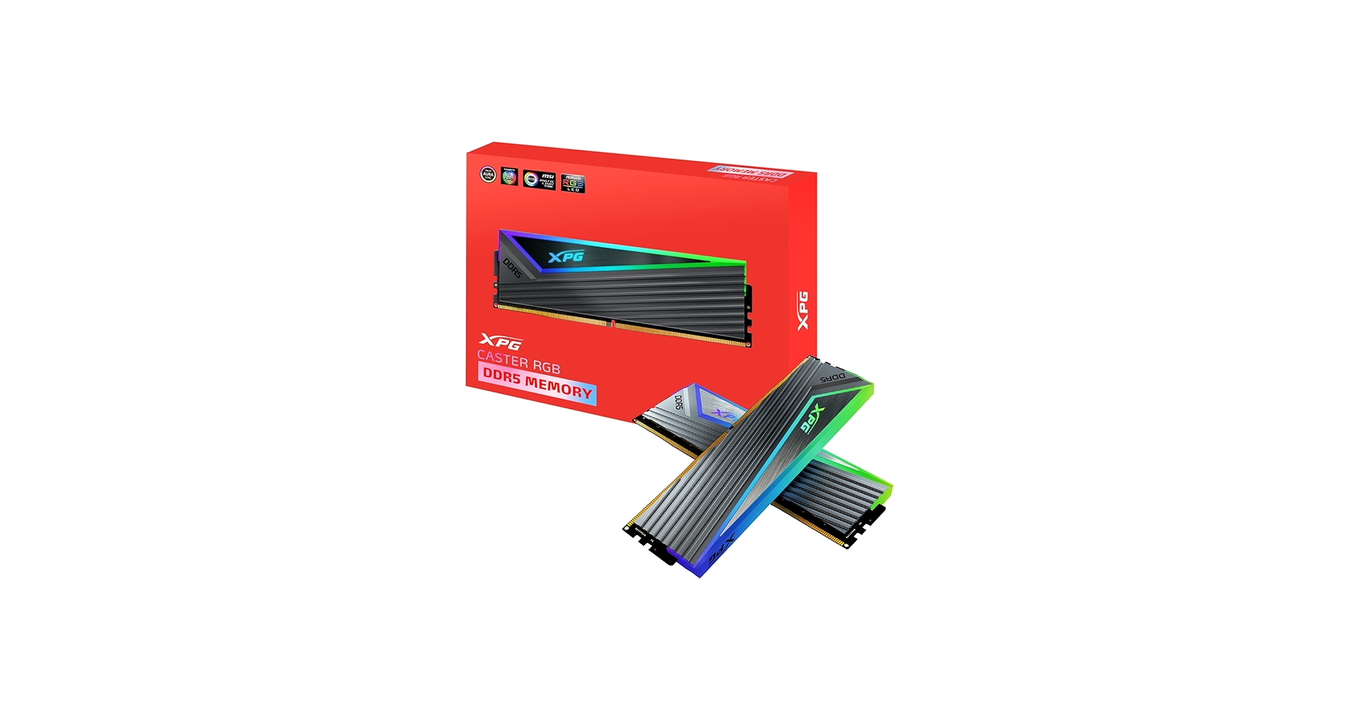 XPG Caster RGB DDR5 6000MHz 32GB (2x16GB) CL40-40-40 PCS-48000