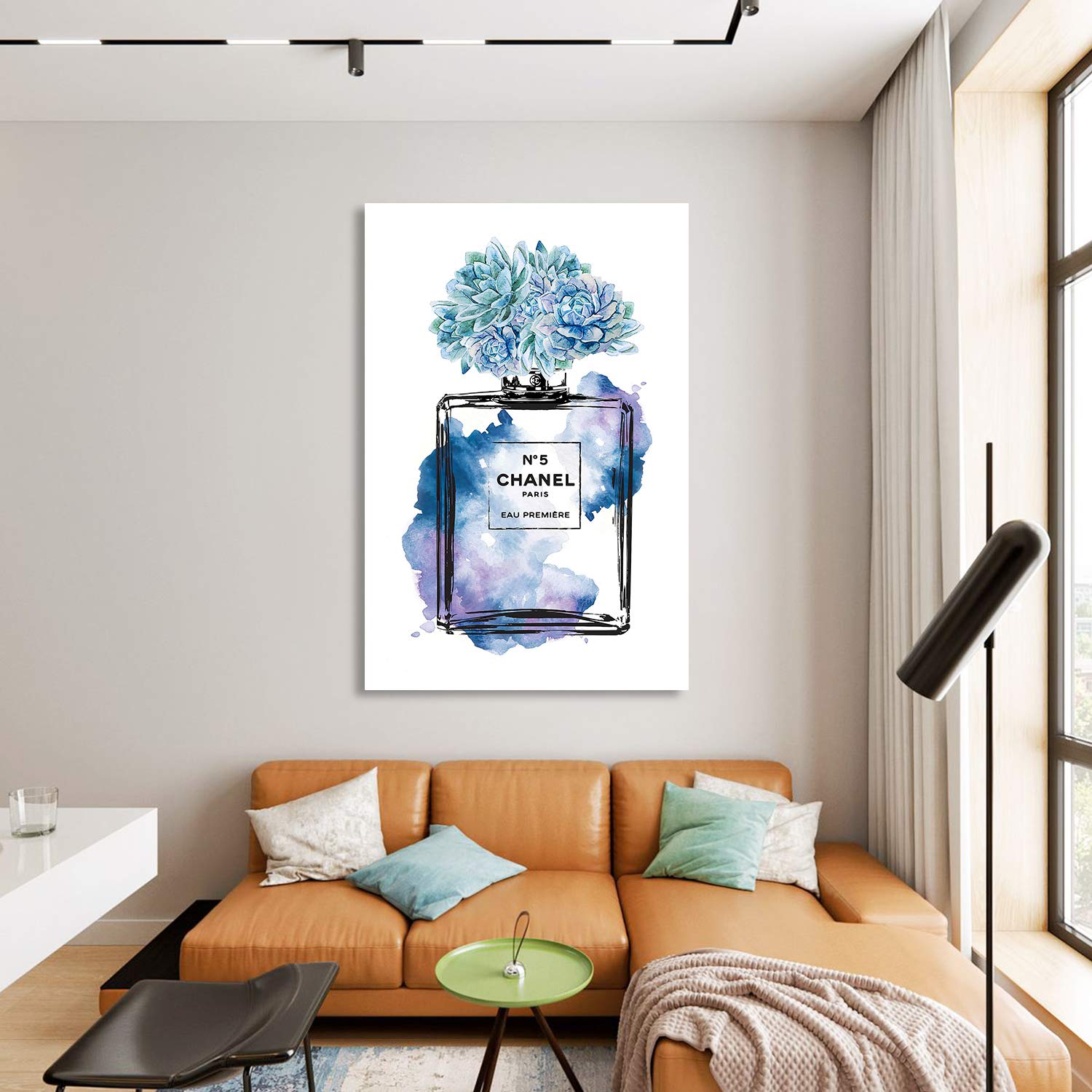 Amazon.co.jp: アートパネル シャネル香水 ポスター 湿気を防ぐ