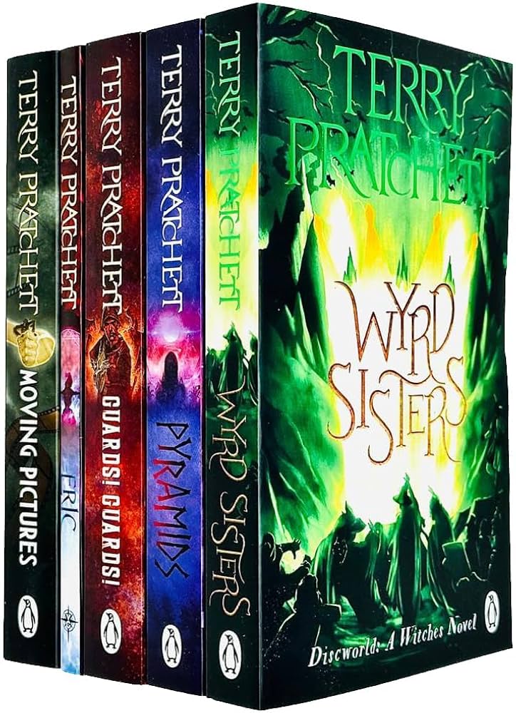 Terry Pratchett Discworld Novels Series 2 - 5 Books Collection Set