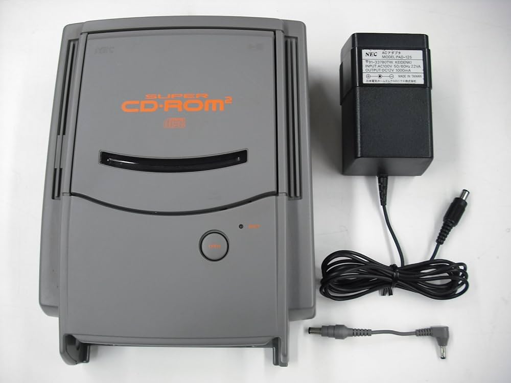 ジャンク PCエンジン LT 本体 箱説付 スーパーロムロムアダプタ付 通電