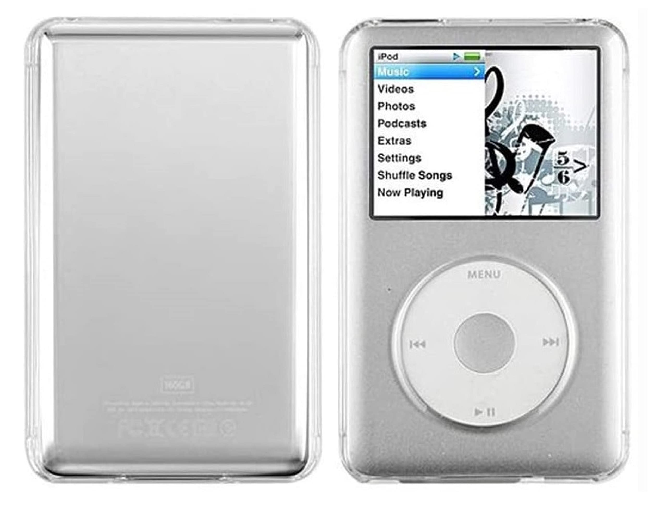 Amazon | iPod Classic 互換 クリスタルクリア保護ハードケース 第7