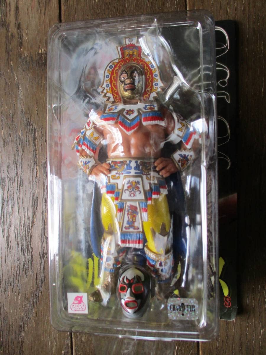 Amazon.co.jp: キャラプロミル・マスカラス／金色マスク＆アステカ王朝