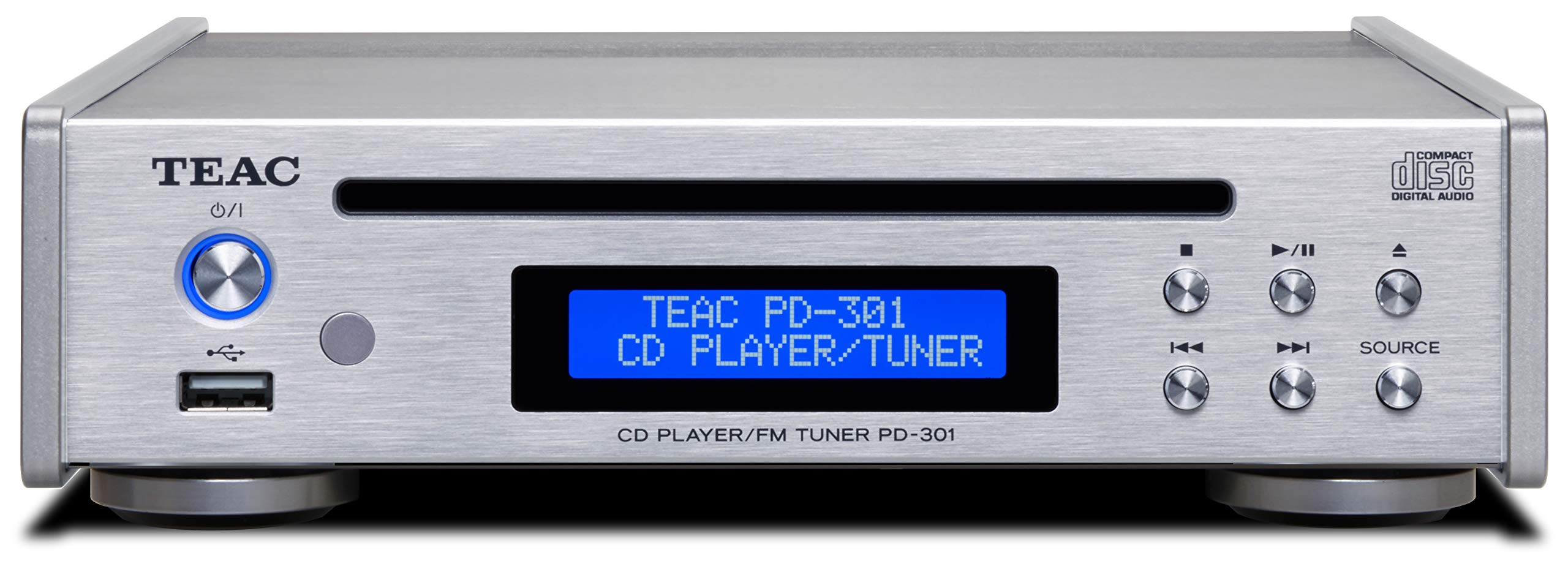 Amazon.co.jp: ティアック CDプレーヤー/FMチューナー PD-301-X
