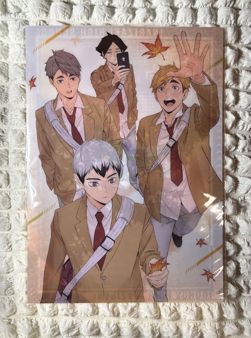 Amazon.co.jp: ハイキュー 稲荷崎 クリアファイル 北信介 宮侑 宮治 角