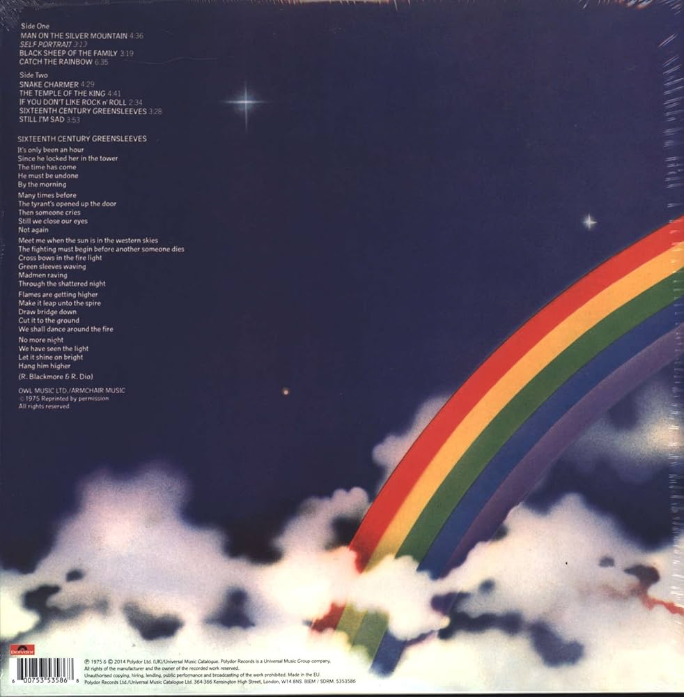 Ritchie Blackmores Rainbow : Rainbow, Rainbow: Amazon.it: CD e Vinili}
