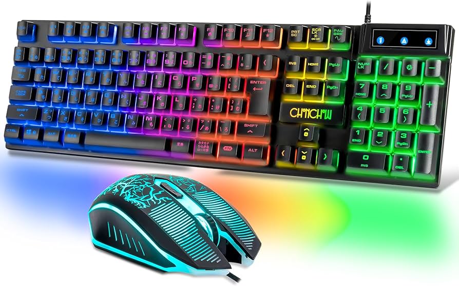 Amazon | CHONCHOW ゲーミングキーボードマウスセット ps4/ps5対応