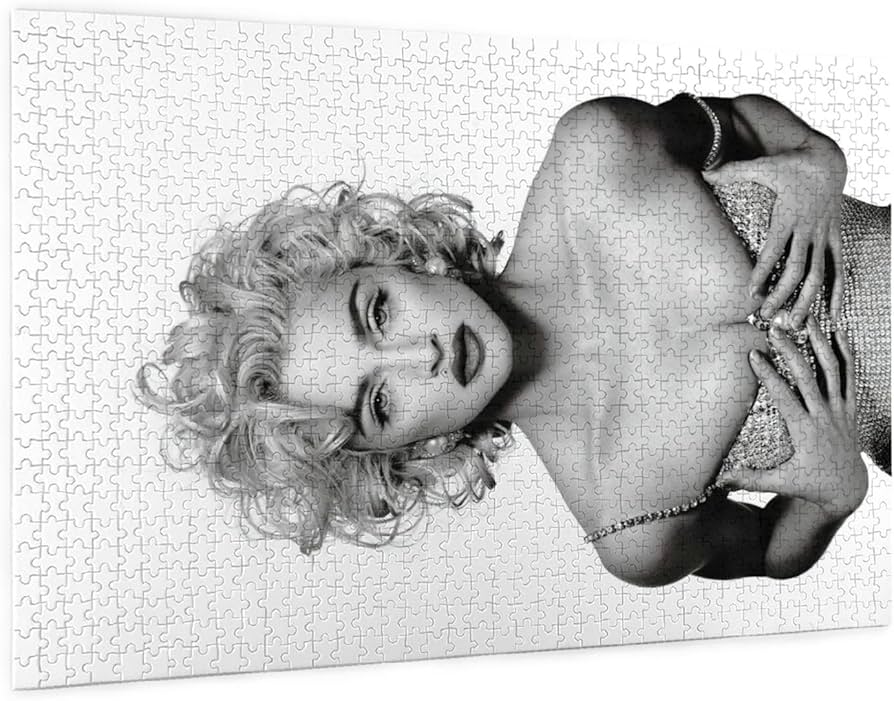 Amazon.co.jp: 1000ピース ジグソーパズル マドンナ 木製パズル Puzzle