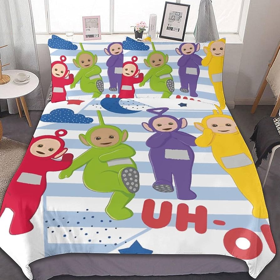 Amazon｜テレタビーズ 寝具セット シングル寝具カバーセット 掛け布団