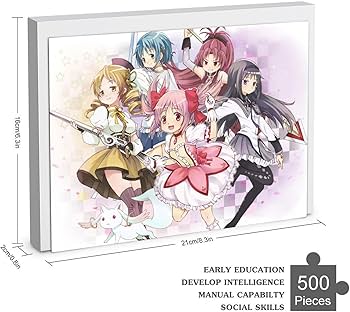 Amazon.co.jp: 魔法少女まどか☆マギカ ジグソーパズル 木製のパズル