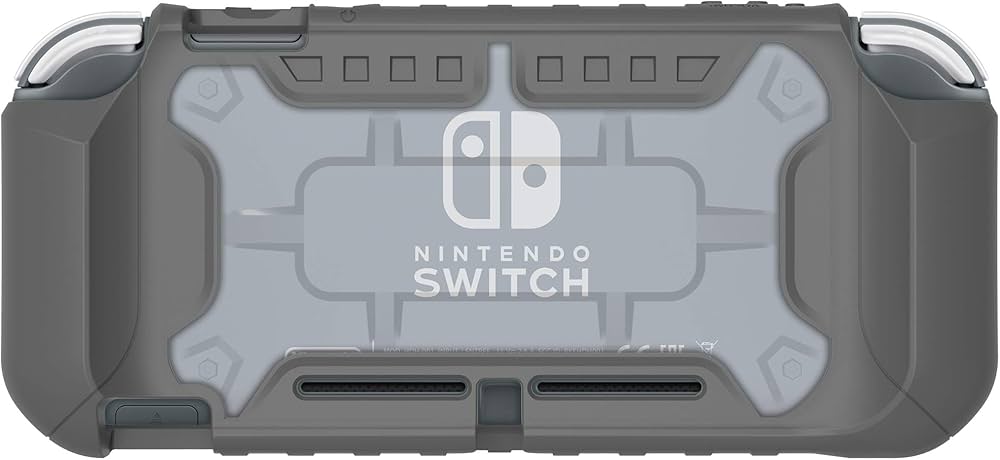 Amazon.com: Nintendo Switch Lite Hybrid System Armor (Gray) by