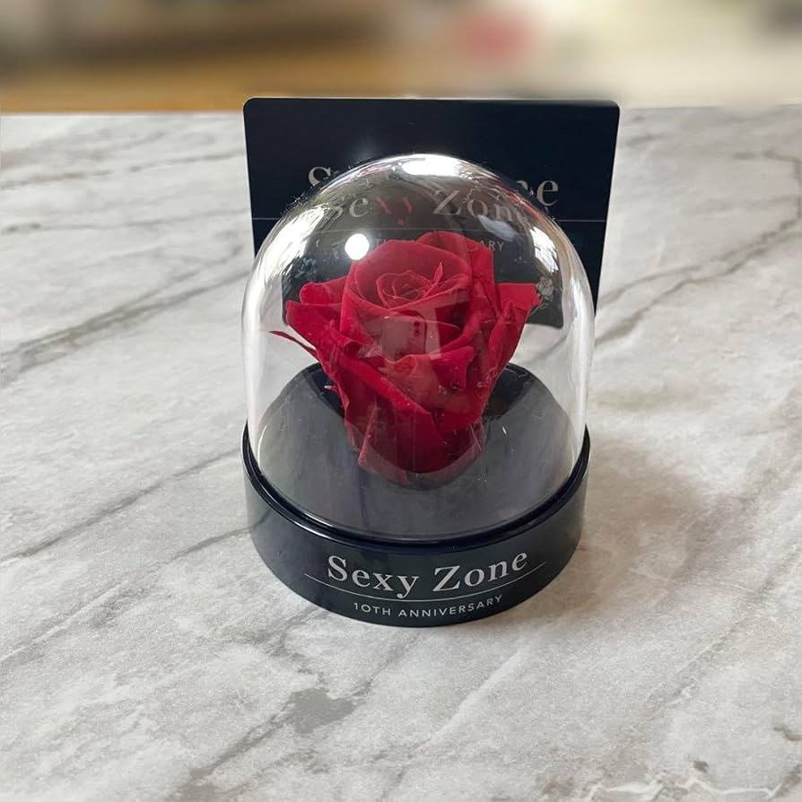Amazon.co.jp: Sexy Zone 10周年 ブリザードフラワー FC会員限定 バラ 薔薇