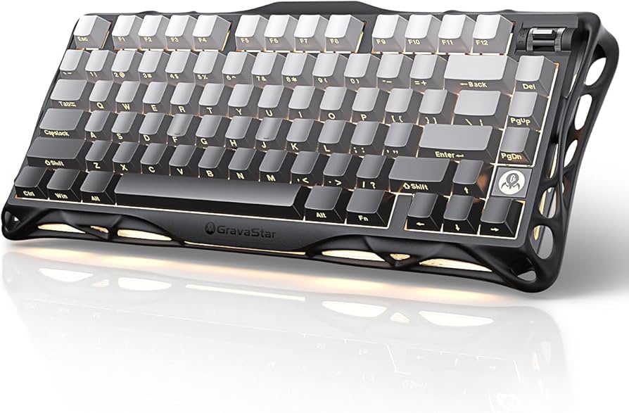 GravaStar Mercury K1 75% Wireless Mechanical Gaming Keyboard