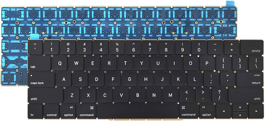Amazon.com: ICTION New Replacement US Layout Keyboard for MacBook