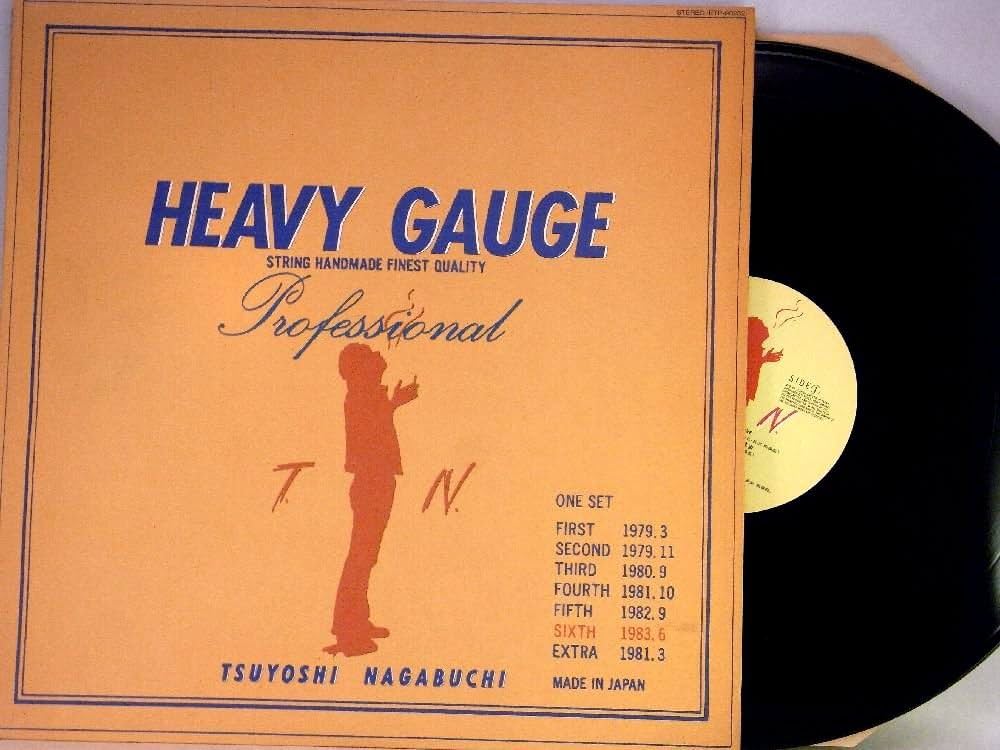 Amazon.co.jp: 【LP】1985年稀少盤 長渕剛「HEAVY GAUGE」【検聴済：針