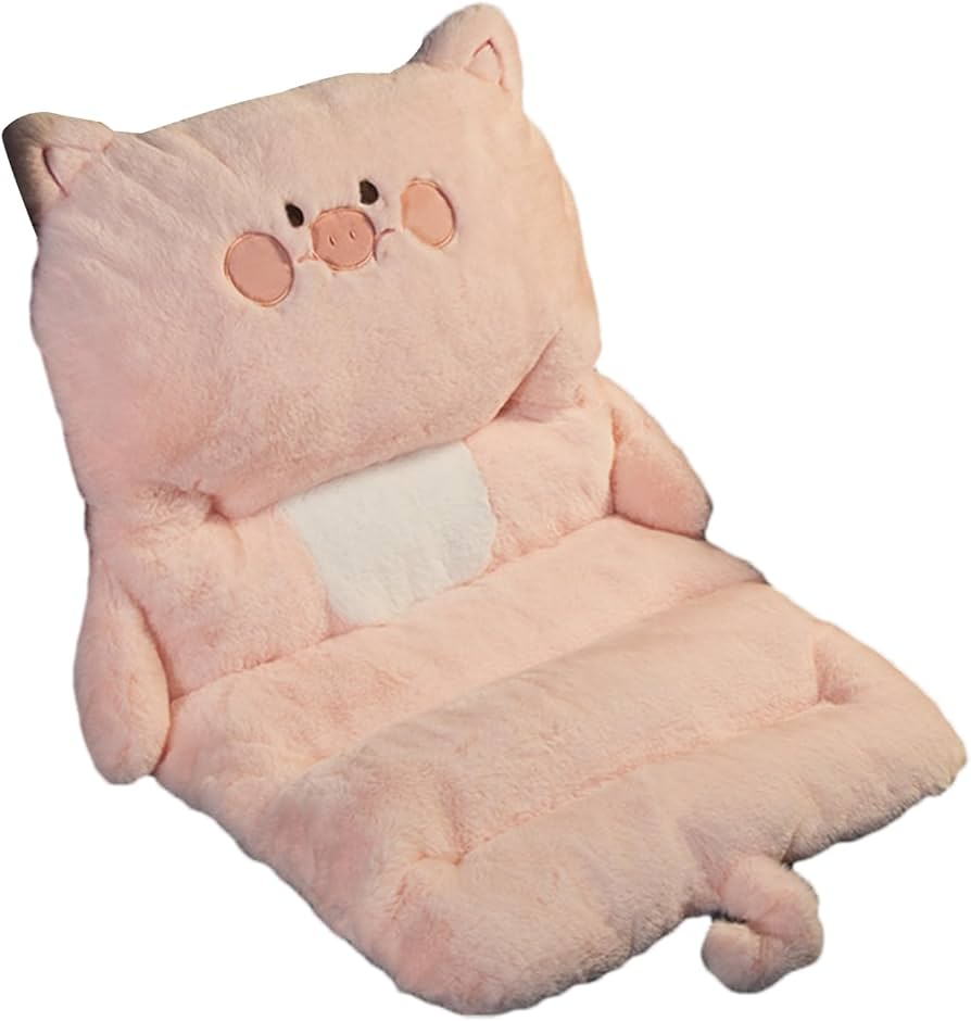 Amazon.co.jp: 椅子クッションぬいぐるみ - 車の後部座席クッション,1