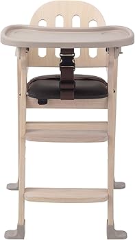 Amazon | カトージ 木製ハイチェア Easy-sit ホワイトウォッシュ 7か月
