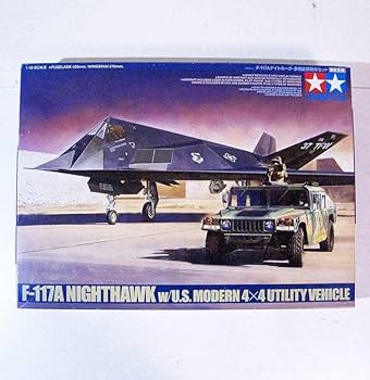 Amazon.co.jp: タミヤ 1/48 F-117 ナイトホーク 多用途装輪車 セット