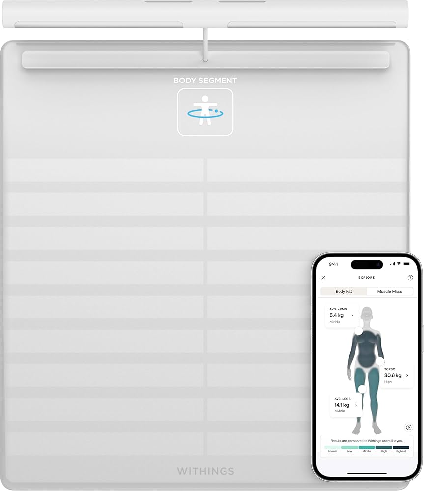 Amazon.co.jp: Withings Body Segment フランス生まれのスマート体重計