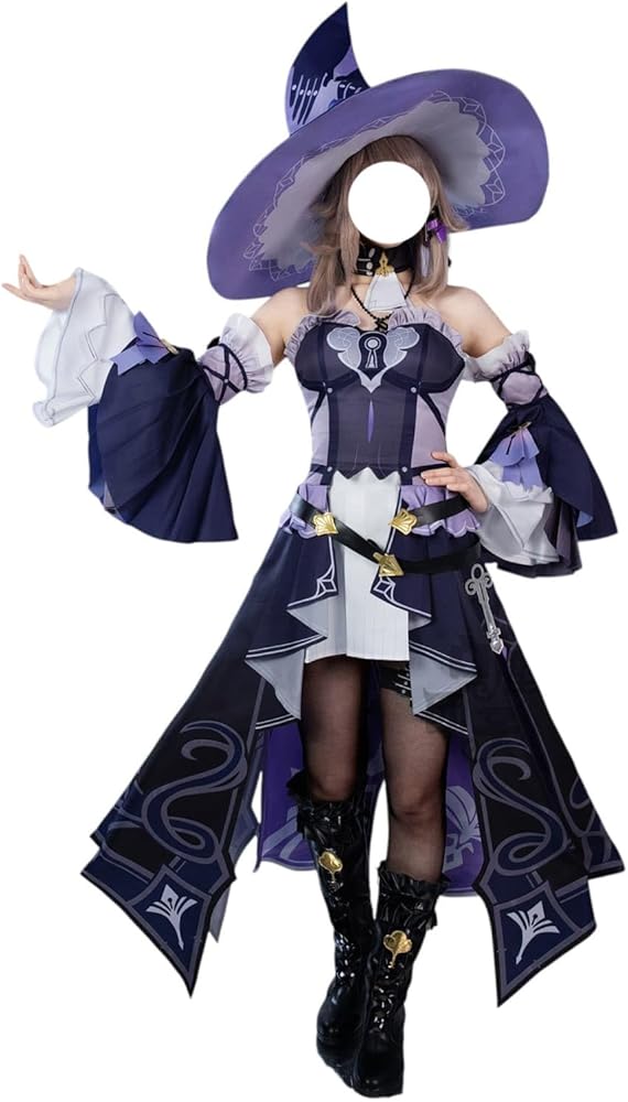 Amazon.co.jp: 【Azuiblc】コスプレ衣装 マダムヘルタ ウィッグや靴