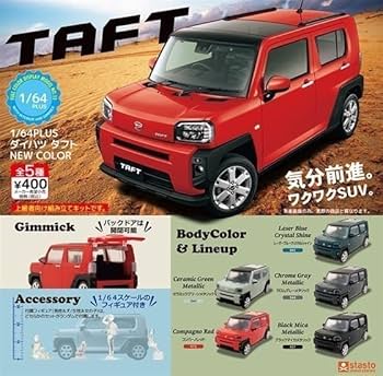 Amazon.co.jp: 1／64PLUS ダイハツ タフト レーザーブルークリスタル