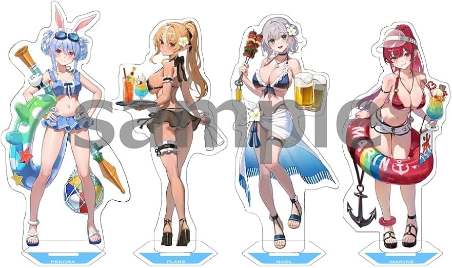 Amazon.co.jp: ホロライブ 三期生水着アクリルスタンド 宝鐘マリン