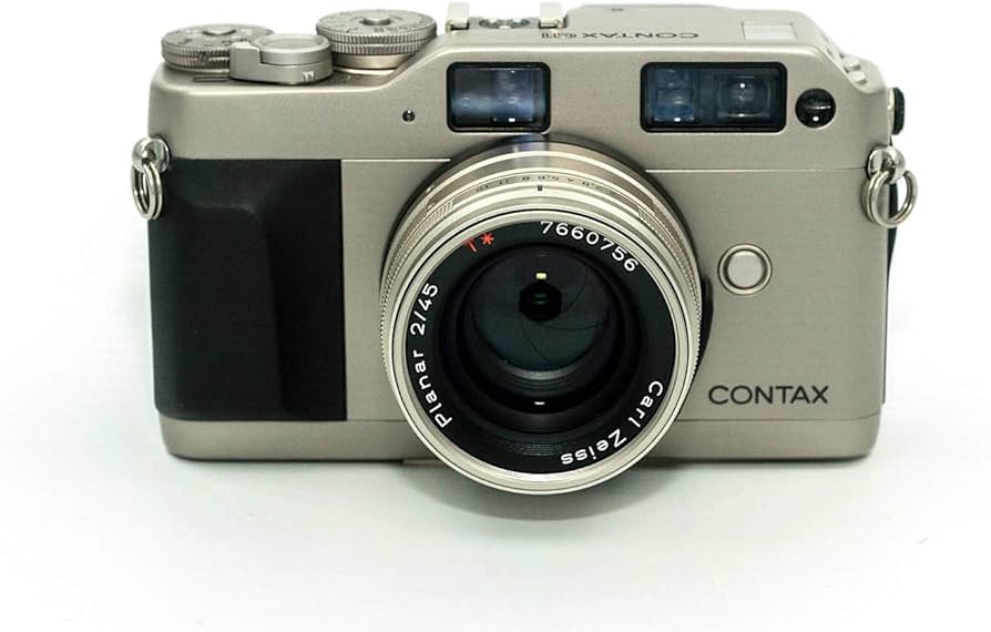 Contax G1 Camera Body with Carl Zeiss Planar 45mm F2 T Lens and