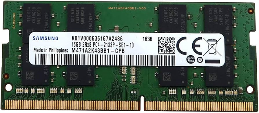 Samsung M471A2K43BB1-CPB 16GB DDR4-2133 SoDIMM CL15 Notebook