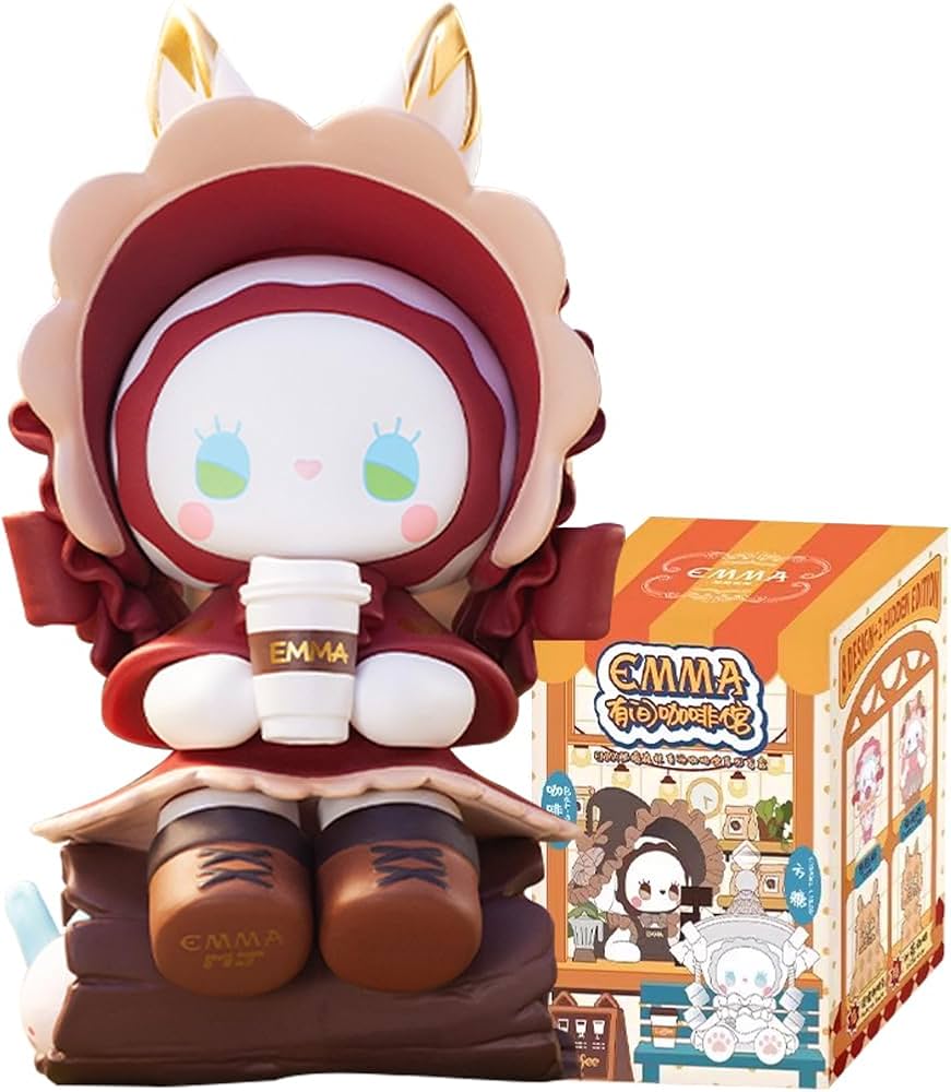 Amazon.com: Aven Rabbit Emma Coffee ShopSeries Blind Box Action