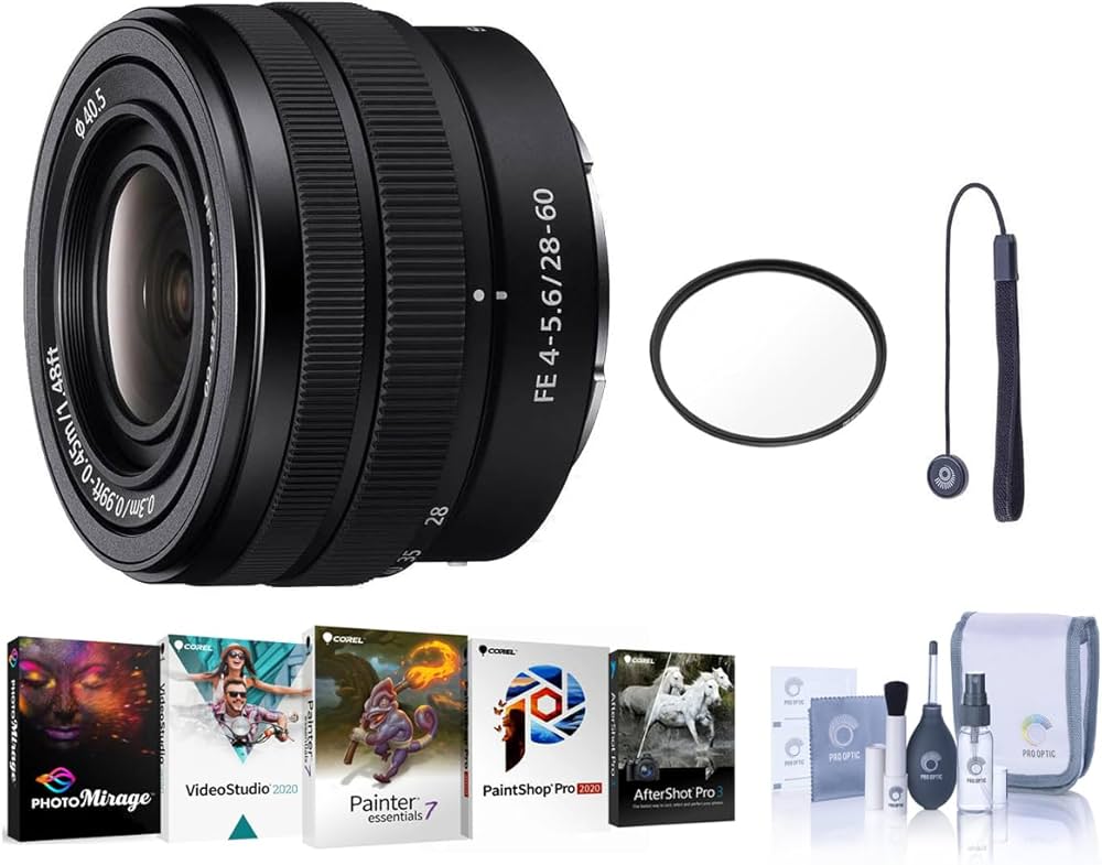 Amazon.co.jp: Sony FE 28-60mm f/4-5.6 レンズ 40.5mm UVフィルター