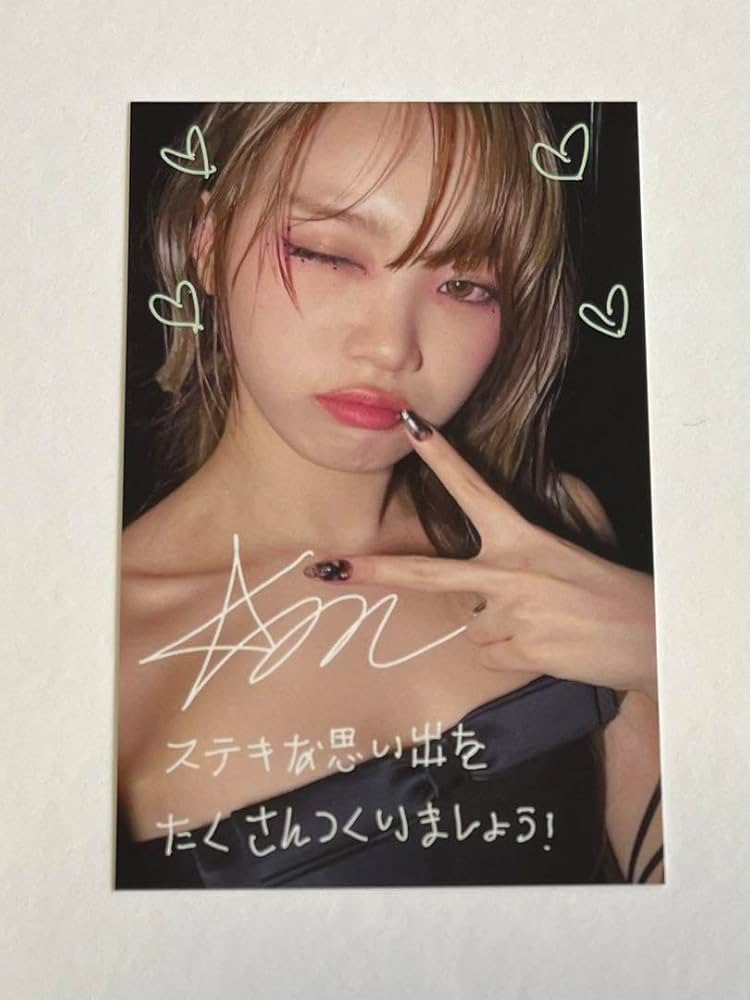 ルセラフィム 来日記念 直筆サイン トレカチェウォン ラキドロ