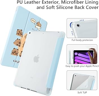 Amazon.com: Cute Kawaii Capybara for iPad Pro 12.9 Inch Case 5th