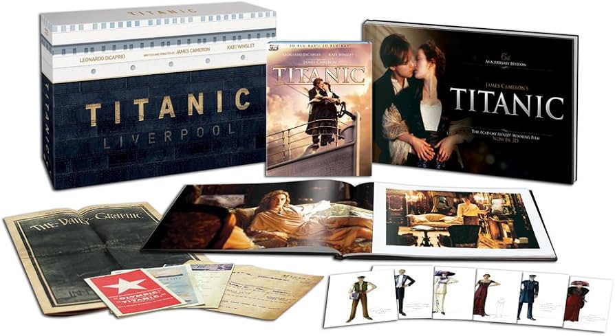 TITANIC 3D・2Dブルーレイ コレクターズBOX 新品未開封 Amazon.co.jp