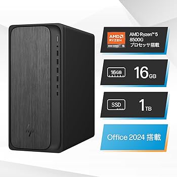 Amazon.co.jp: HP デスクトップPC タワー型 OmniDesk AMD Ryzen 5