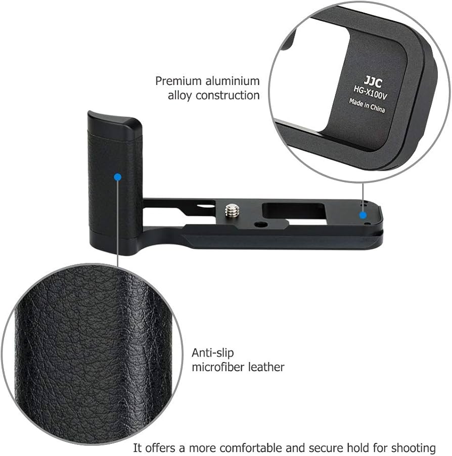 Amazon.com : JJC Solid Metal Hand Grip Secure Handle Bracket for