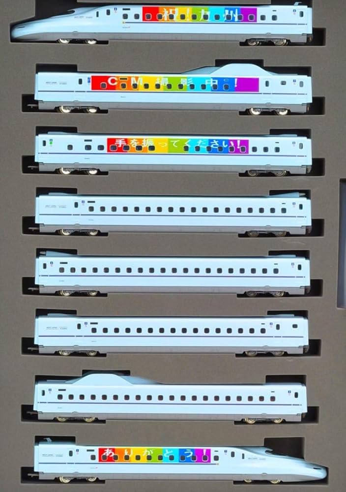 Amazon.co.jp: TOMIX 鉄道模型 プラモデル 92986 限定品 JR N700-8000