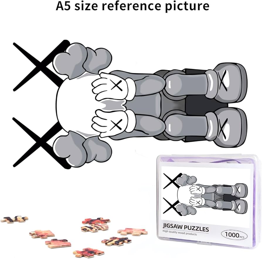 Amazon.co.jp: ジグソーパズル Kaws カウズ キャラクター パズル 木製