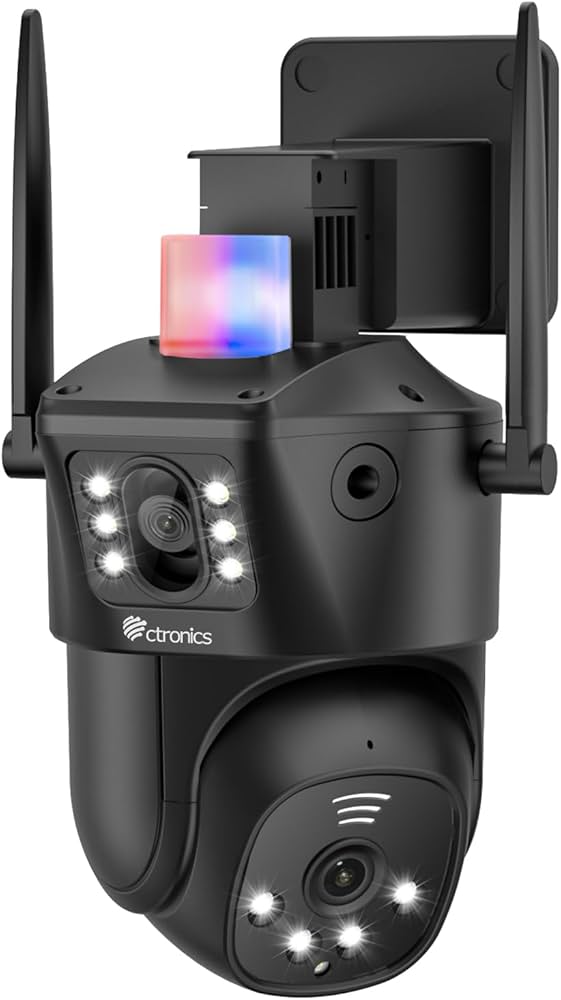 Amazon.co.jp: 【二台カメラのコンビ】Ctronics 防犯カメラ 屋外 5GWi