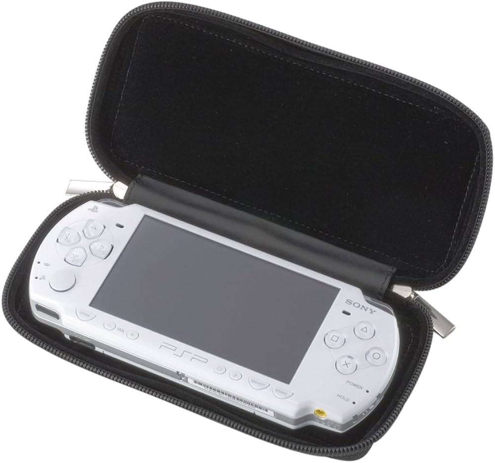 PSP用本革ケース (PSP-2000/3000用) SZC-GP03BK : Amazon.sg: Video Games
