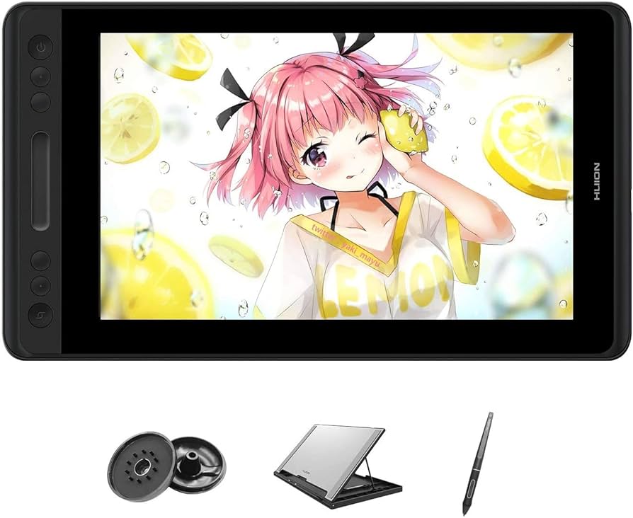 Amazon.co.jp: HUION 液タブ 液晶ペンタブレット Kamvas small size