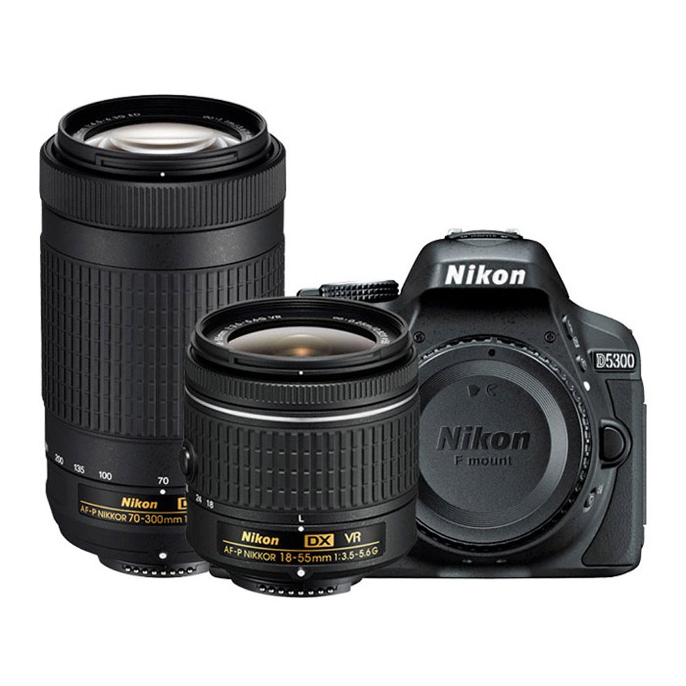Amazon.com : Nikon D5300 Digital SLR Camera Dual Lens Kit