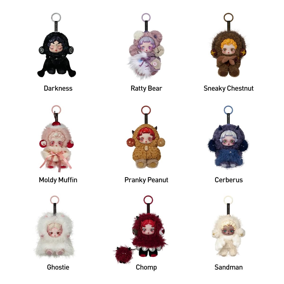 Amazon | POP MART SKULLPANDA You Found Me! シリーズ ぬいぐるみ