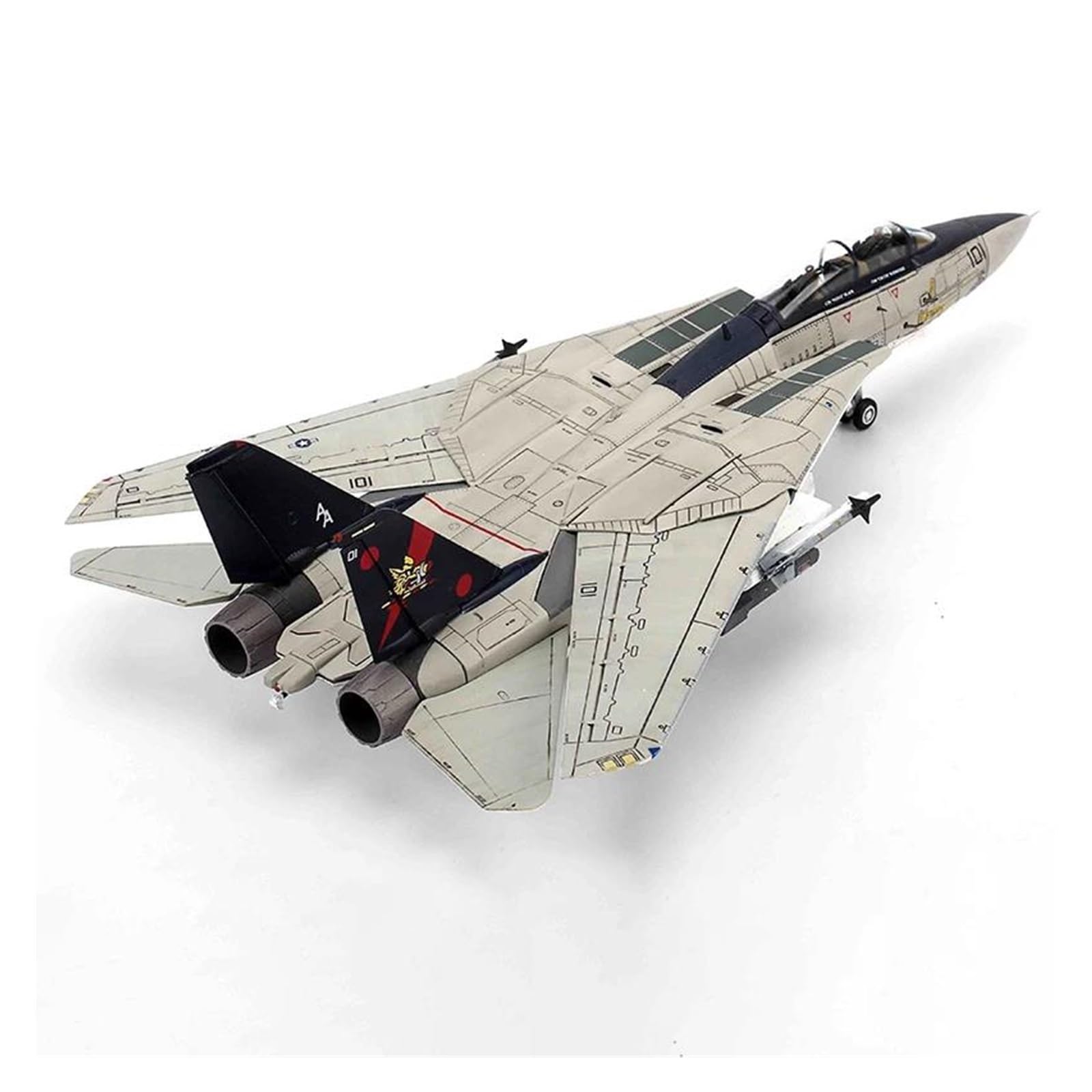 Amazon.co.jp: 航空機 ダイキャストメタル合金 1/72 スケール F14B F