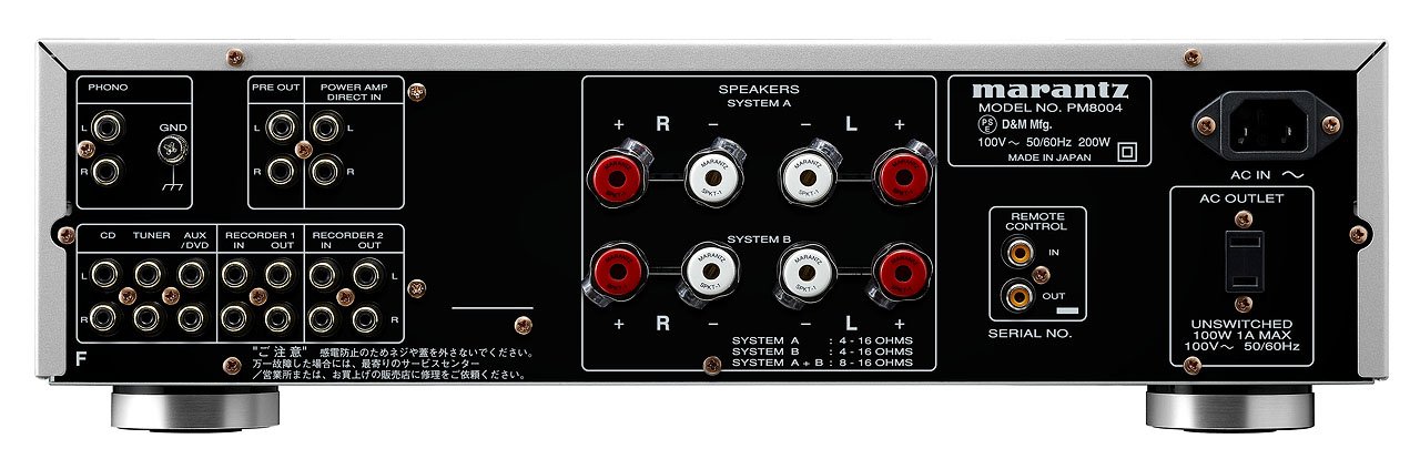 Amazon.co.jp: Marantz プリメインアンプ シルバーゴールド PM-8004/FN