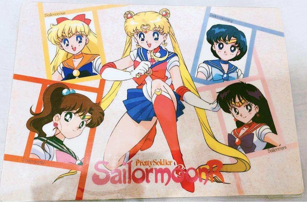 Amazon.co.jp: 美少女戦士セーラームーンR 内部太陽系5戦士 下敷き