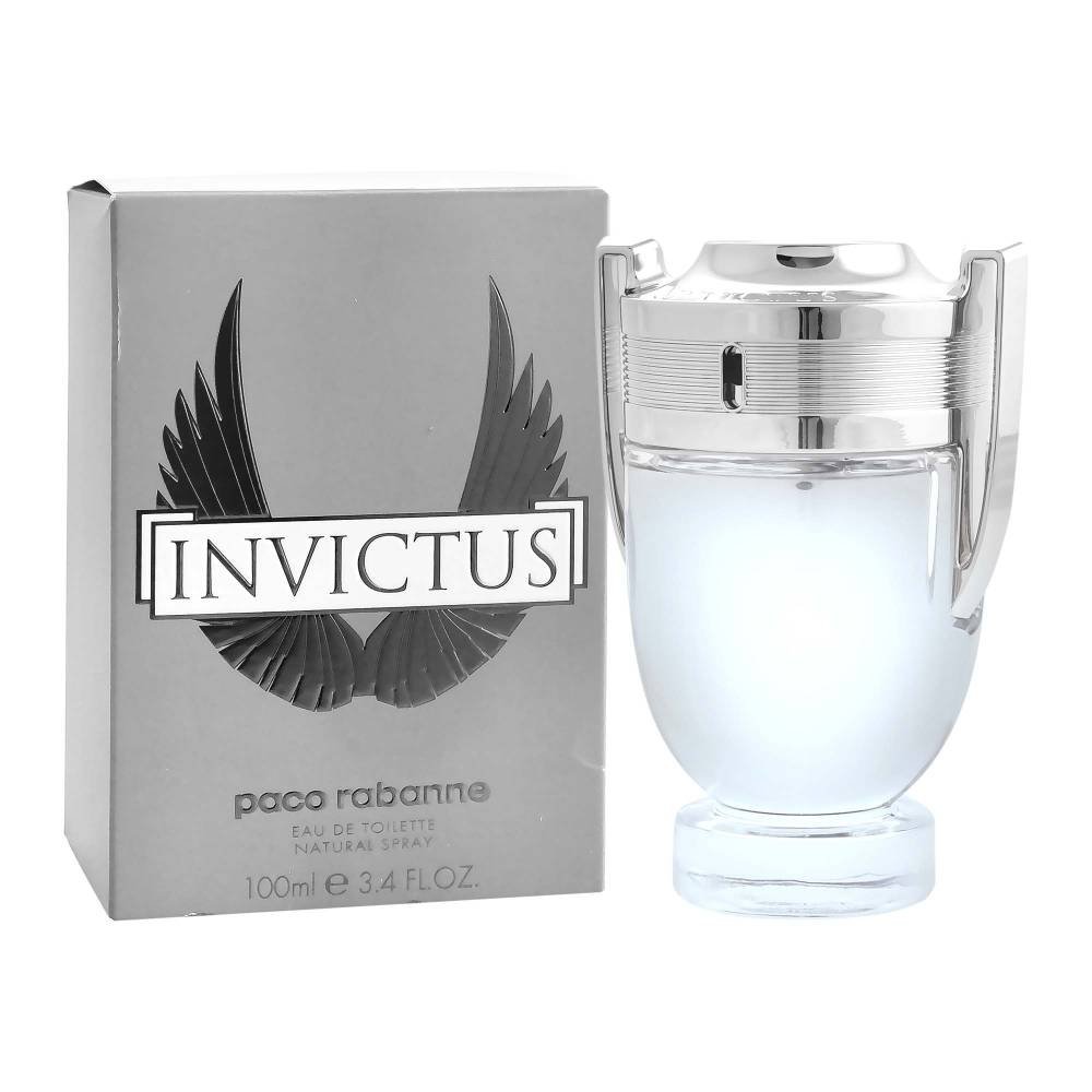 Amazon.com : Invictus by Paco Rabanne Eau De Toilette Spray 3.4 oz